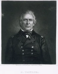 Zachary Taylor, Engraved After a Daguerreotype by Thomas B. Welch